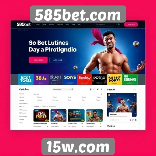 585bet.com apresenta nova interface para usuários